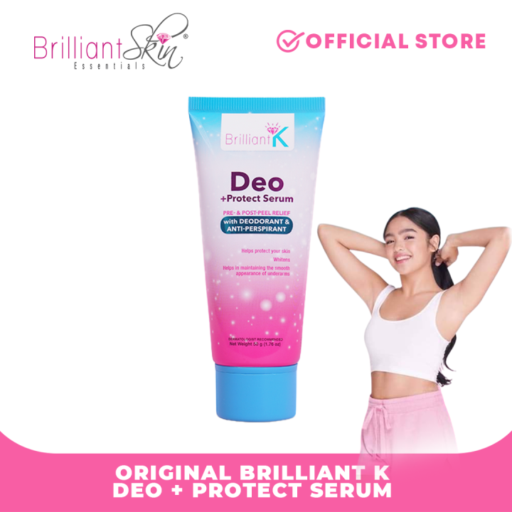 Brilliant K Deo Protect Serum (50g) for Underarm Deodorant Brilliant