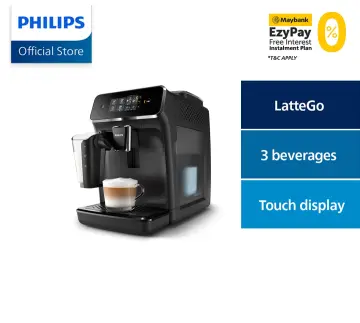  Philips 1200-Series Fully Automatic Espresso Machine w/ Milk  Frother (EP1220/04) (3 Aquaclean Bundle): Home & Kitchen