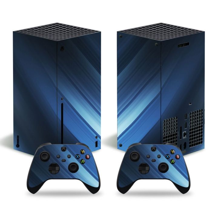 (MQ รูปแบบใหม่) รุ่นใหม่ล่าสุดชุดสำหรับ Xbox X ตัวควบคุมคอนโซลสติ๊กเกอร์หุ้มห่อฝาครอบสกินสติ๊กเกอร์ #0735กรอบและที่คลุม