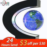 Floating Magnetic Levitation Globe Novelty Ball Light LED World Map Electronic Antigravity Lamp Home Decoration Creative Gifts