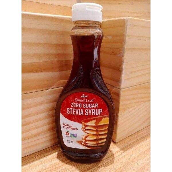 SweetLeaf Sugar Free Stevia Pancake Syrup Maple Flavored 12 Fl Oz