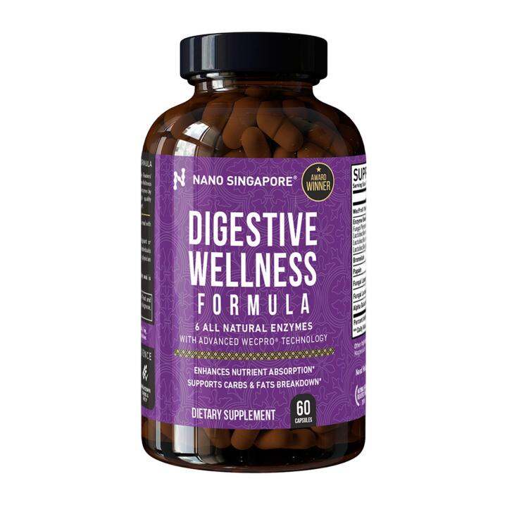 Nano Singapore Digestive Enzyme Probiotic Gut Wellness Digestion