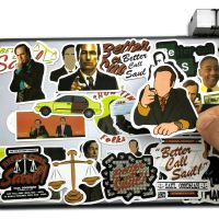 [Koala Travel] 50ชิ้น Better Call Saul TV Series Breaking Bad โน้ตบุ๊คตลกแล็ปท็อปโทรศัพท์ Pad Case กีตาร์กระเป๋าเดินทางสเก็ตบอร์ดจักรยานสติกเกอร์รถ