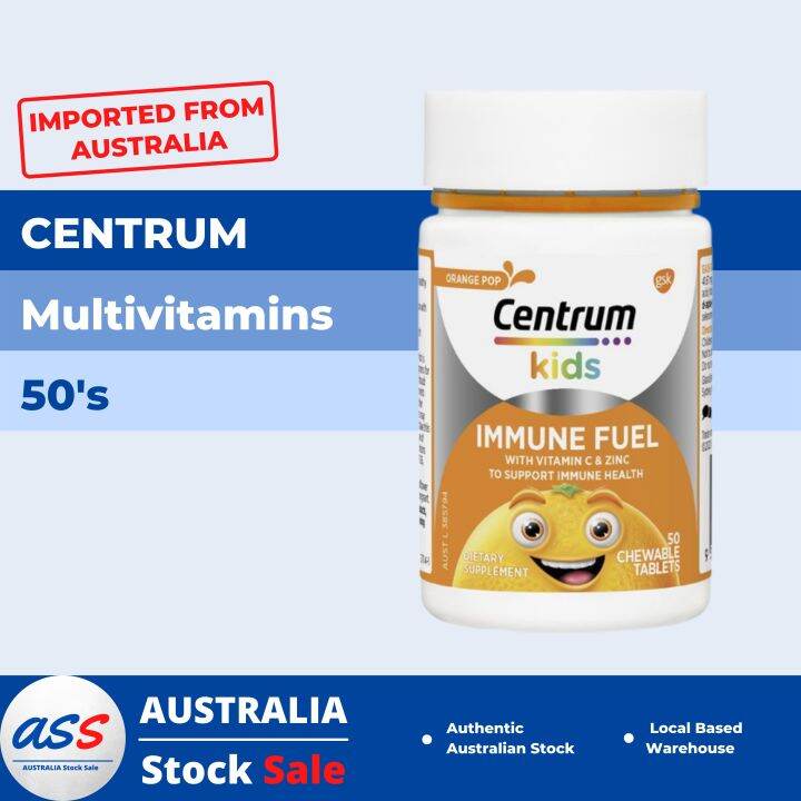 Centrum Kids Immune Fuel, 50 Tablets | Lazada PH