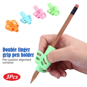 Pencil gripper kids/toddler handwriting aid tools for beginners,Pencil  Holder for preschooler 2-4 Years learning to Write for Children's Training  Pen Holding Posture Correction Tools(3 PACK) 