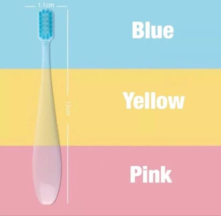 แปรงสีฟัน-แปรงสีฟันเด็ก-1-3ขวบ-kid-toothbrush-soft-slim-แปรงสีฟันเด็กขนนุ่ม-แปรงสีฟันญี่ปุ่น-แปรงฟันเด็กขนนุ่มพิเศษ-แพ็ค-3-ด้าม-พร้อมส่ง