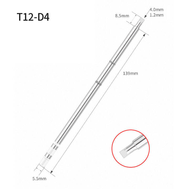 T12 Electric Soldering Iron Tips T12-K B2 BC2 ILS JL02 D24 KF For Hakko ...