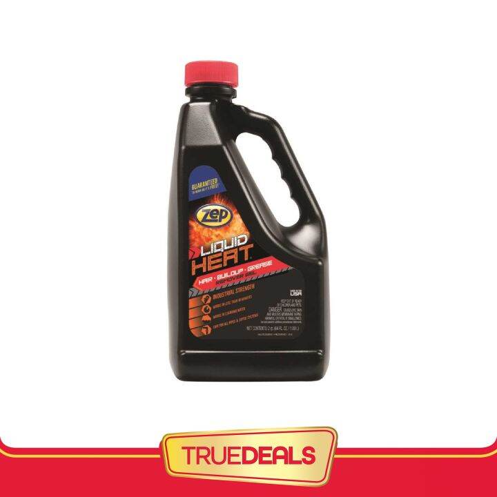 Zep Liquid Heat Drain Care Hair & Grease 64oz (ZLDC648) Lazada PH