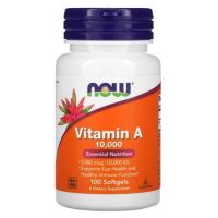 Now Foods, Vitamin A, 10,000 IU, 100 Softgels