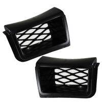 2Pcs Front Bumper Grille Cover Trim for Chevy Silverado 1500 2003-2007 SS-Style Mesh Grille Caliper Car Accessories