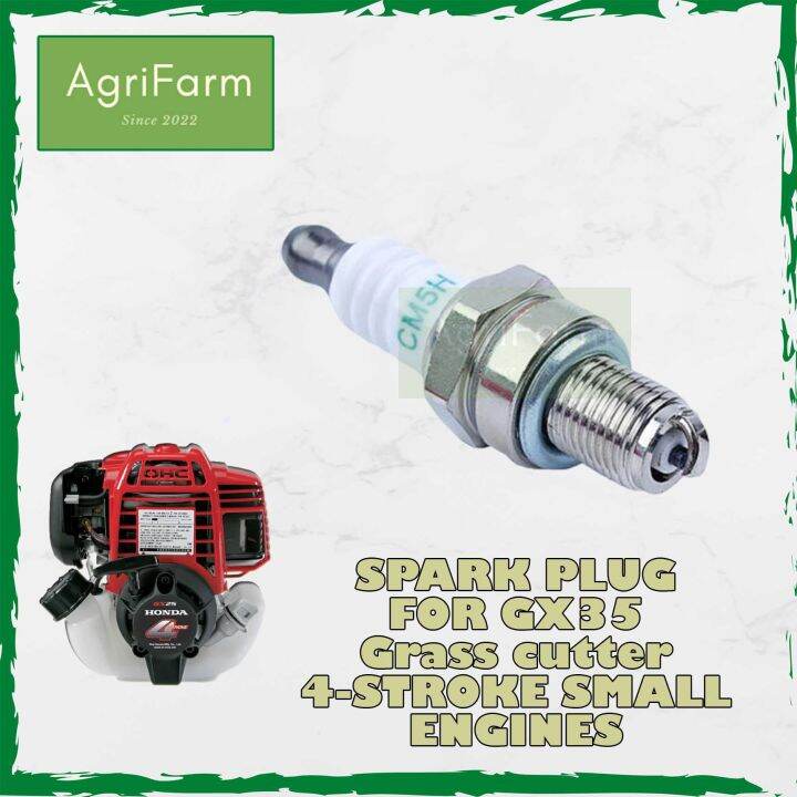 SPARK PLUG for GX35 AK35 Grass Cutter / Brush Cutter and for 4 Stroke Small Engine Lazada PH