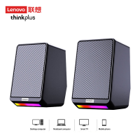 [New]Lenovo TS38 คอมพิวเตอร์เดสก์ท็อปลำโพง Rgb Soundbar พร้อมซับวูฟเฟอร์ USB Binaural 6D ทวีตเตอร์ที่มีประสิทธิภาพลำโพงขนาดเล็กสำหรับ TV