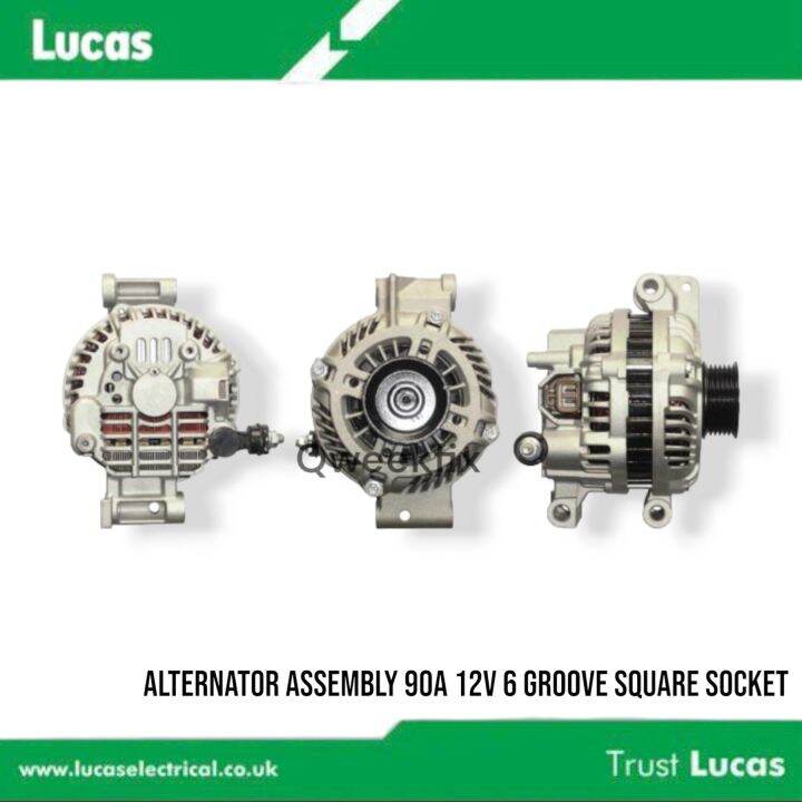 GENUINE LUCAS ALTERNATOR ASSEMBLY FOR FORD ESCAPE 2.3 90A 12V 6 Groove