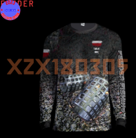 【xzx180305】Personalized 3D Full Print Fishing Competition Tuna Fish Long Sleeve 3D Quick Drying Summer Fishing Long Sleeve Tshirt 6