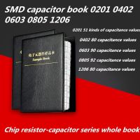 SMD capacitor book 0201 0402 0603 0805 1206 SMD capacitor package sample package sample book model label is clear