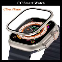 ฟิล์มกระจอ+กรอบอลูมิเนียม Ultra 49mm smartwatch Double Protect watch 49mm