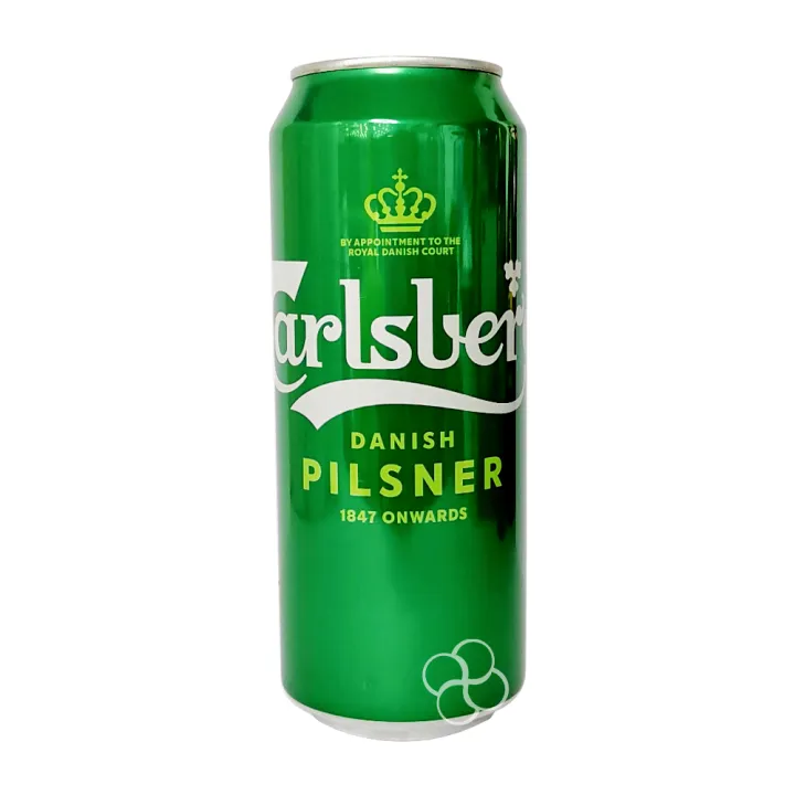 Carlsberg Beer in Can 500mL x 12 + 1 Lazada PH