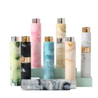 【YF】✾□⊕  10ml Marble Perfume Bottle Ink Pattern Spray Refillable Bottling Atomizer Cosmetics