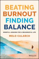 หนังสืออังกฤษใหม่ Beating Burnout, Finding Balance - Lessons for a Mindful and Meaningful Life [Paperback]