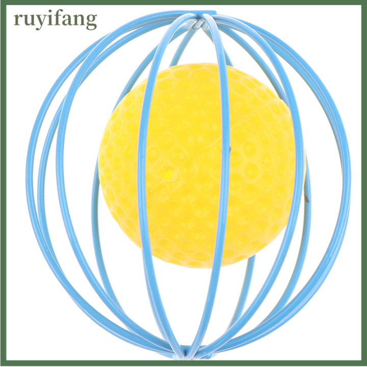 ruyifang-1pc-cat-interactive-toy-small-bell-mouse-กรงของเล่นพลาสติกเทียมสีสันสวยงาม