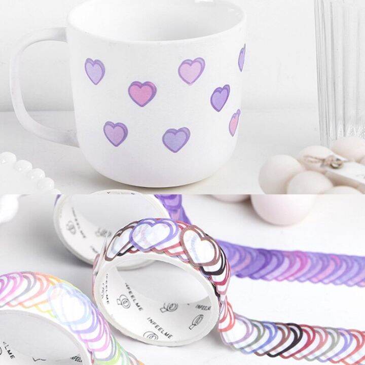 love-stickers-decorative-special-shaped-washi-tape-hand-account-material-decorative-stickers-stationery-stickers-diy-stickers