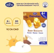 Bánh Ăn Dặm Danalac Vị Ca Cao Cho Bé 6 Tháng