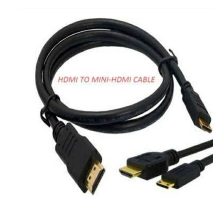 ☞HDMI TO MINIHDMI CABLE 1.5m Lazada PH