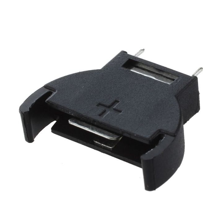5-pcs-black-plastic-cr2032-cell-button-lithium-battery-sockets-holder