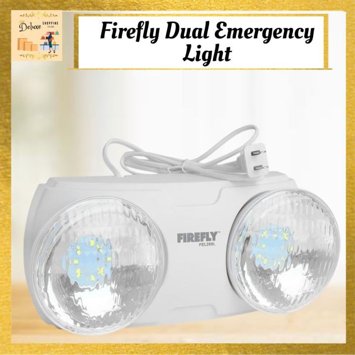 FIREFLY Dual Optics Rechargeable Commercial Safety LED Emergency Lamp