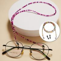 Colorful Beads Glasses Chain Boho Style Hangs Masks Chain Beaded Womens Sunglasses Lanyard Eyeglasses Holder Decor Accessories Eyewear case