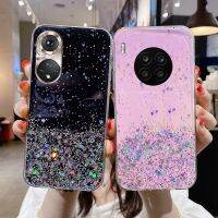 【Shell set] Beauty Girl Shiny Glitter Star เคสโทรศัพท์สำหรับ Honor 50 Lite Diamond Soft Sequins Cover สำหรับ HONOR 50 / 50 Pro 50 Lite