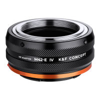 K &amp; F Concept M42-E IV PRO เลนส์สำหรับติดตั้ง M42ไปยัง E FE วงแหวนอะแดปเตอร์สำหรับกล้อง A6400 A7M3 A7R3 A7R4กล้องวิดีโอ Converter