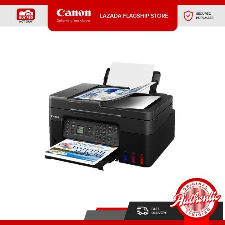 Canon Printer PIXMA G4770 Print, Scan, Copy, Fax WiFi, Air Print