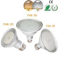 หลอดไฟสปอตไลท์ LED หรี่ได้ E27 PAR38 PAR30 PAR20 14W 24W 30W หลอดไฟสีขาว Xhg -04