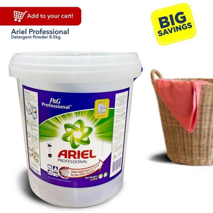 Ariel Professional Detergent Powder Bucket 8.5kg Lazada PH