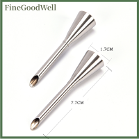 FineGoodWell 1pcs icing piping nozzle เคล็ดลับ fondant เค้กตกแต่งเบเกอรี่ขนมเครื่องมือ