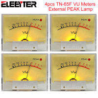 4ชิ้นโคมไฟสูงสุด TN-65F เครื่องวัดวูแม่นยำสูงภายนอกแผงมิเตอร์หัวโต๊ะ Op Amp DB ตัวขยายสัญญาณไฟระดับเครื่องผสมเสียงเครื่องวัดความดัน