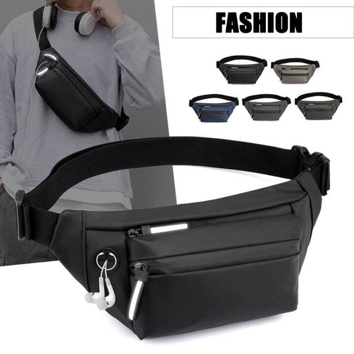 INTERM Travel Pouch Waterproof Bum Belt Bag Man Waist Bag Sling Bag