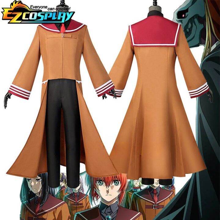อะนิเมะ-the-ancient-magus-ชุดเจ้าสาว-chise-hatori-วิกชุดคอสเพลย์ผู้หญิงกระโปรงชุดนักเรียนสร้อยคอ-april-atwood-rickenbacker-ผู้หญิงผู้ชาย