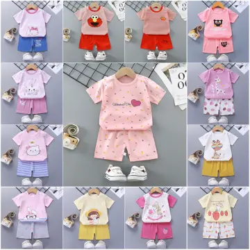 Fashion Baby Girl Clothes Cute Printing Toddler Outfits Set Girls Kids  Clothing