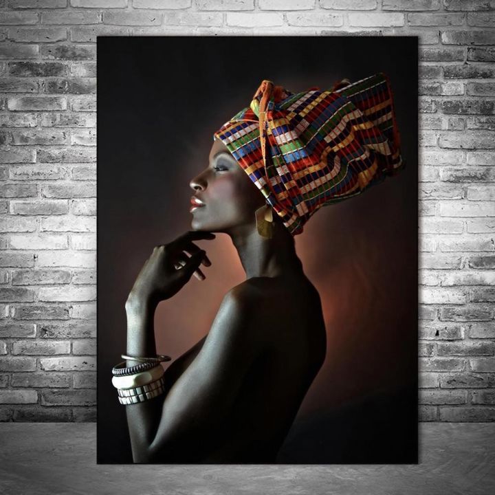 beautiful-black-women-oil-paintings-print-on-canvas-portrait-of-african-wall-art-prints-posters-and-prints-wall-pictures-cuadros