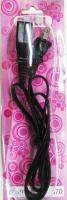 CKLสายกระติกน้ำร้อนหัวตรง 6A(3.5cm)250V  รุ่น 370- Black