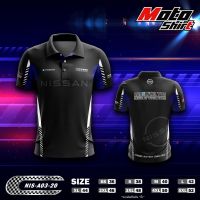 （all in stock）  MOTOSHIRT เสื้อโปโล NISSAN NIS-A03-20