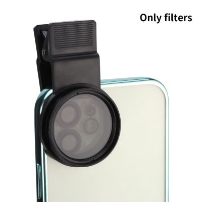 กล้องโพลาไรเซอร์โพลาไรเซอร์แบบพกพาฟิลเตอร์ CPL เลนส์ติดกล้องโทรศัพท์อเนกประสงค์37มม. เลนส์ SLR Pro แบบดิจิทัลแบบวงกลมสำหรับมืออาชีพ