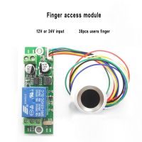 Embedded finger reader access control board Capacitive Fingerprint Access Control 30pcs finger used to intercom / lift manage