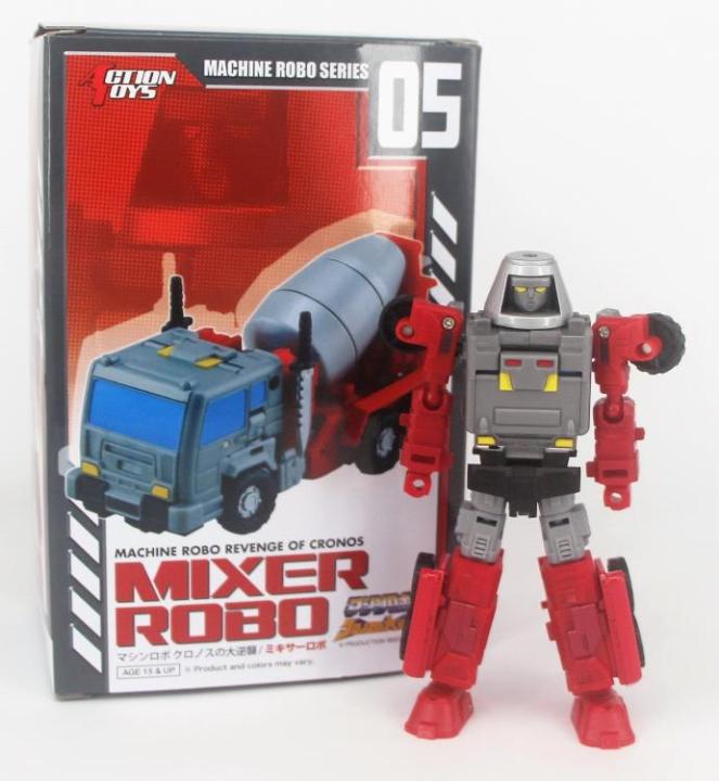 ACTION TOYS Mixer Robo Machine Robo Seri