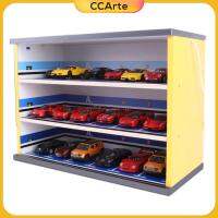 กล่องโชว์1/64 CCArte สำหรับจอดรถกันฝุ่นสำหรับฉากของเล่นรถ Diecast รถ