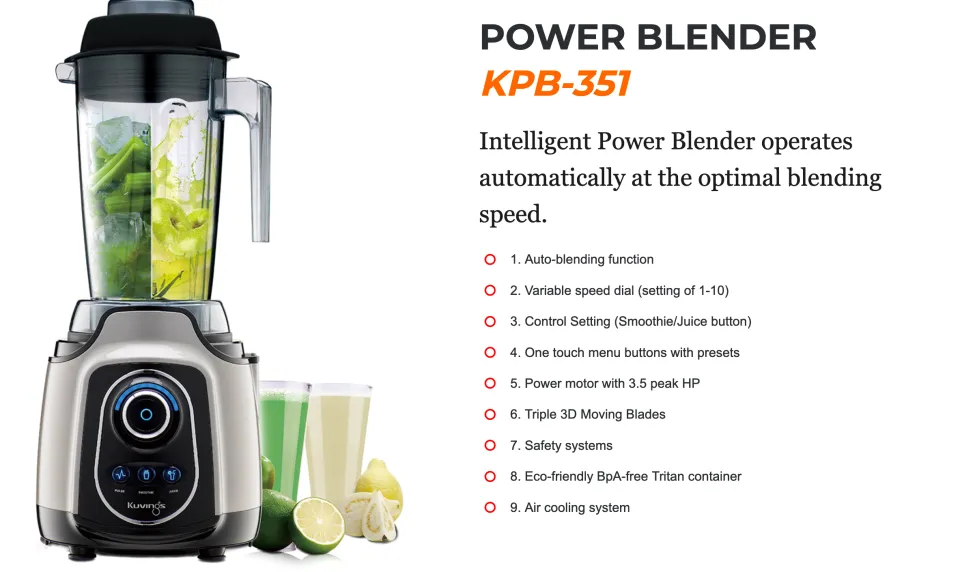 Power Blender KPB351 Series