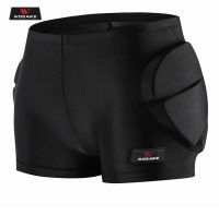 WOSAWE Motorcycle Hip Protector Motocross Shorts Moto Armor Pants Skiing Skating Riding Racing Protective Hip Padded Protection