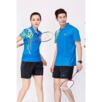 Yonex Yonex/ ชุดแบดมินตันเสื้อแขนสั้นสำหรับผู้หญิง,ชุดกีฬาบุรุษและผู้หญิงแห้งเร็วชุดแข่งขัน Hakama ป้องกันแบบกำหนดเอง